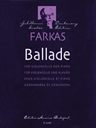 Ballade piano sheet music cover